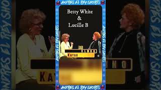 Betty White amp Lucille Ball Playing Games bettywhite lucilleball funny gameshow shortsfeed [upl. by Sutton626]