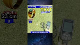 Nokta Simplex Metal detector Real Test with a Gold Ring  Field Test  Objects amp Coins [upl. by Annabell]