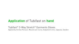 Learn how to apply the Tubifast glove on a hand [upl. by Sugar764]