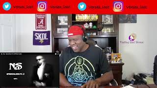 Nas  Speechless Pt 2 Reaction [upl. by Aicirtan505]