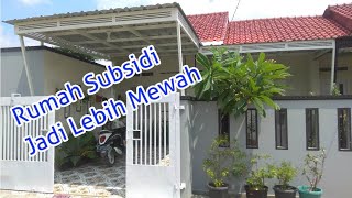 Renovasi Rumah Subsidi Type 3060  Terlihat Lebih Elegan [upl. by Adnalay973]