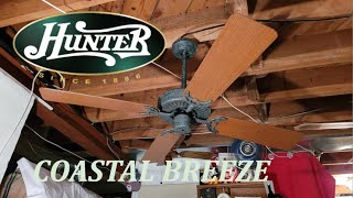 Hunter Coastal Breeze 52quot Ceiling Fan  Verde [upl. by Bullock]