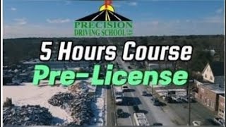 quotMastering the 5Hour PreLicensing Coursequot with Precision Driving School [upl. by Odranreb]