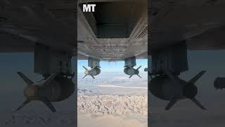 Ride along on the belly of an A10 Warthog during a munitions drop [upl. by Campy]