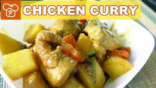 How to Cook Chicken Curry Filipino Style  Pinoy Easy Recipes [upl. by Aremihc]