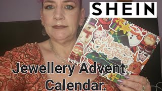 Shein Jewellery Advent Calendar [upl. by Pearlstein829]