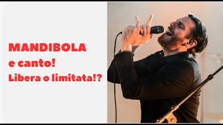 La tua mandibola nel canto è mobile o limitata [upl. by Ahsiekit]