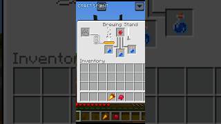 Potion Of Invisibility Tutorial👍 minecraft gaming tutorial shortsfeed ytshorts viralshort [upl. by Arvad]