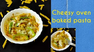 Oven baked pasta  cheesy baked pasta  Easy pasta recipe  ওভেন বেকড পাস্তা  Bangladeshi pasta [upl. by Cletus]