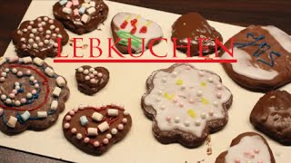 Lebkuchen  РОЖДЕСТВЕННСКИЕ ПРЯНИКИ [upl. by Assiran]