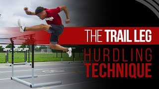 Hurdle Technique  Trail Leg Mechanics amp Drills [upl. by Kaliope]