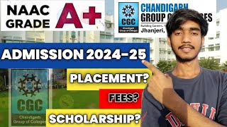 CGC Jhanjeri Honest Review🔥 Josh Scholarship  Placement  Fees  Hostel  Admission Process 2024 [upl. by Reinal]