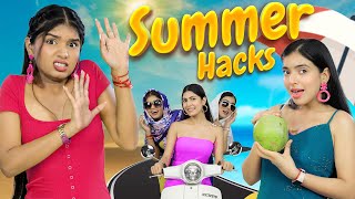 9 Life Saving Summer Hacks  Indians During Summer  Anaysa [upl. by Leonore9]