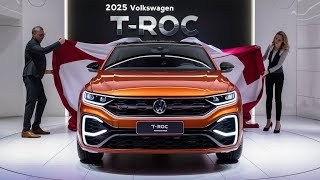 2025 Volkswagen TRoc First Look and Overview [upl. by Maillliw]