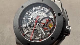 Hublot Big Bang Unico Ferrari Limited Boutique Chronograph 401NM0123NM Hublot Watch Review [upl. by Dalohcin]