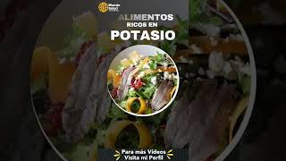 8 mejores Alimentos RICOS EN POTASIO Y MAGNECIO Mundo Salud Shorts [upl. by Fortunio984]