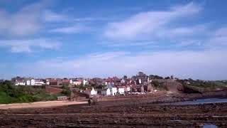 Spring Coastal Walking Path On History Visit To Crail East Neuk Of Fife Scotland [upl. by Kudva663]