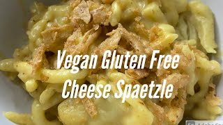 Gluten Free Vegan cheesy spaetzle [upl. by Tsnre]