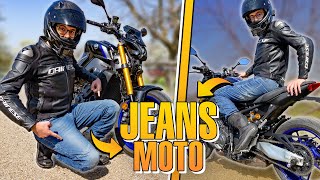 JEANS da MOTO più SICURI al MONDO  Recensione PMJ Pantaloni Tecnici da Moto con Protezioni [upl. by Shelden]