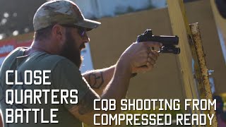 CQB Shooting From Compressed Ready  Tactical Rifleman [upl. by Elgar]