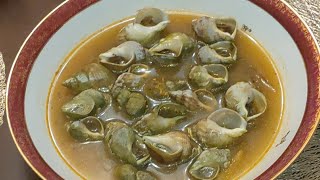 Bulots au bouillon aux épices whelks in spicy broth [upl. by Reivaj]