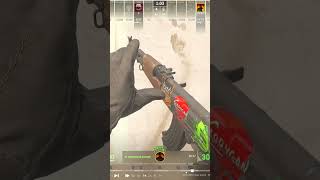 ase 1 vs 5 cs2 csgo gaming cs2 dust2 [upl. by Alakcim]