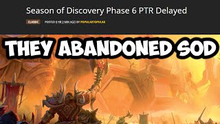 SoD Phase 6 PTR Cancelled AGAIN Im Furious [upl. by Graybill]