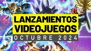 LOS VIDEOJUEGOS QUE SALEN EN OCTUBRE 2024 [upl. by Aohk]