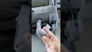 how to remove seat toyota sienna [upl. by Eellac117]