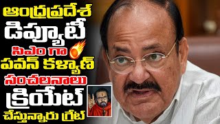 పవన్ కళ్యాణ్ సంచలనాలు క్రియేట్ చేస్తున్నారు  Venkaiah Naidu Speech At Pawan Kalyan  Janasena  R T [upl. by Stalker]