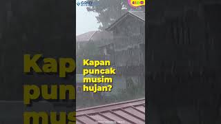 Kapan Puncak Musim Hujan 2024 di Indonesia Shorts [upl. by Cordula542]