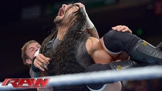 CM Punk vs Roman Reigns Raw Jan 6 2014 [upl. by Eugenides]