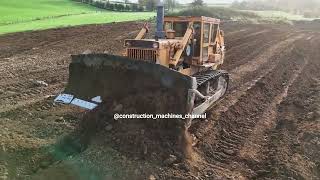 Komatsu bulldozer at work [upl. by Docilu]