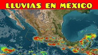 🚨ONDA TROPICAL EN MÉXICO GENERANDO LLUVIAS [upl. by Anna-Maria]