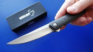 Джентельменский реально классный Boker Mini Kwaiken Folder Carbon [upl. by Sandeep566]