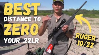 Ruger 1022  Best Distance To Zero 22lr Accuracy amp Holdover Test [upl. by Ardnued]