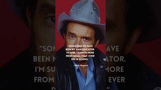 Merle Haggard Learning Through Songs [upl. by Erasmus162]