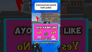 CameraMan Prank Kaki Palsu ‼️roblox minecraft skibiditoilet funny pomni [upl. by Horace]