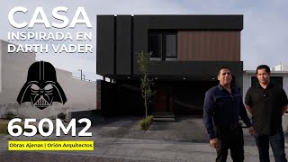 CASA de CUATRO PISOS en PENDIENTE INSPIRADA en DARTH VADER  Obras Ajenas  Orión Arquitectos [upl. by Rehpotsihrc]