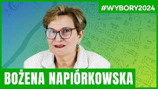 Bożena Napiórkowska  kandydatka do Rady Miasta Ostrołęki [upl. by Dunc511]