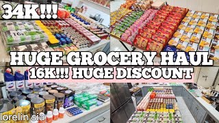 34K Huge Grocery Haul  16K Huge Discount  Tipid Tips amp Hacks  Lorelin Sia [upl. by Salzhauer]