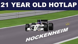 A GP2 Hotlap From the 90s  Hockenheim Germany [upl. by Orpheus964]