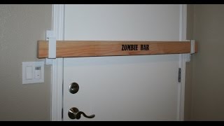 ZOMBIEBAR Door Barricade Kit [upl. by Alyekahs]