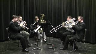 Victor Ewald  Brass Quintet No 1  Mvt 1 [upl. by Elburt987]