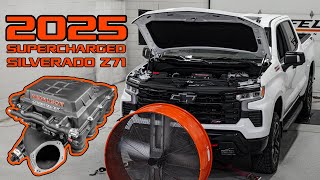 Supercharged 2025 Silverado Z71 540 WHP Dyno  Global B Tuning [upl. by Aleris]