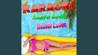 Periodico de Ayer Popularizado por Hector Lavoe Karaoke Version [upl. by Zetnahs]