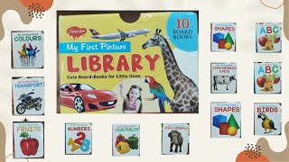 Unboxing Top 10 Book for Babies  Must Have Board Book Box Set  Baby Library [upl. by Jessamine]