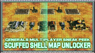 CampC Generals Multiplayer Sneak Peek Generals Beta  Scuffed Shellmap Unlocker [upl. by Ajup]