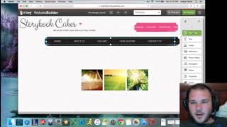 HOW TO build Godaddy Website builder photo galleries amp Sub galleries [upl. by Brigitta]