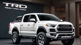 2025 Toyota TRD Pro First Look  Interior Exterior amp Engine Details [upl. by Zsolway96]